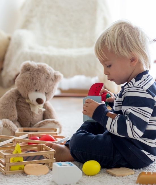 Toddler room at child Preschool